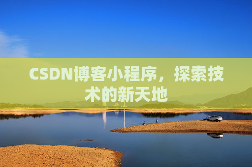 CSDN博客小程序，探索技术的新天地